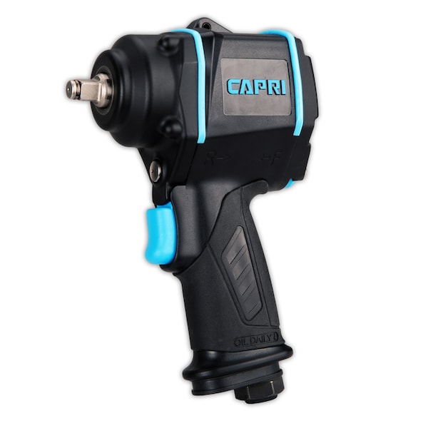 3/8 in Stubby Air Impact Wrench, 320 ft.-lb.